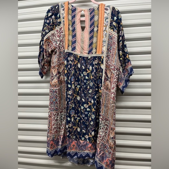 Sundance Multicolor Paisley Dress Size L - Picture 4 of 5